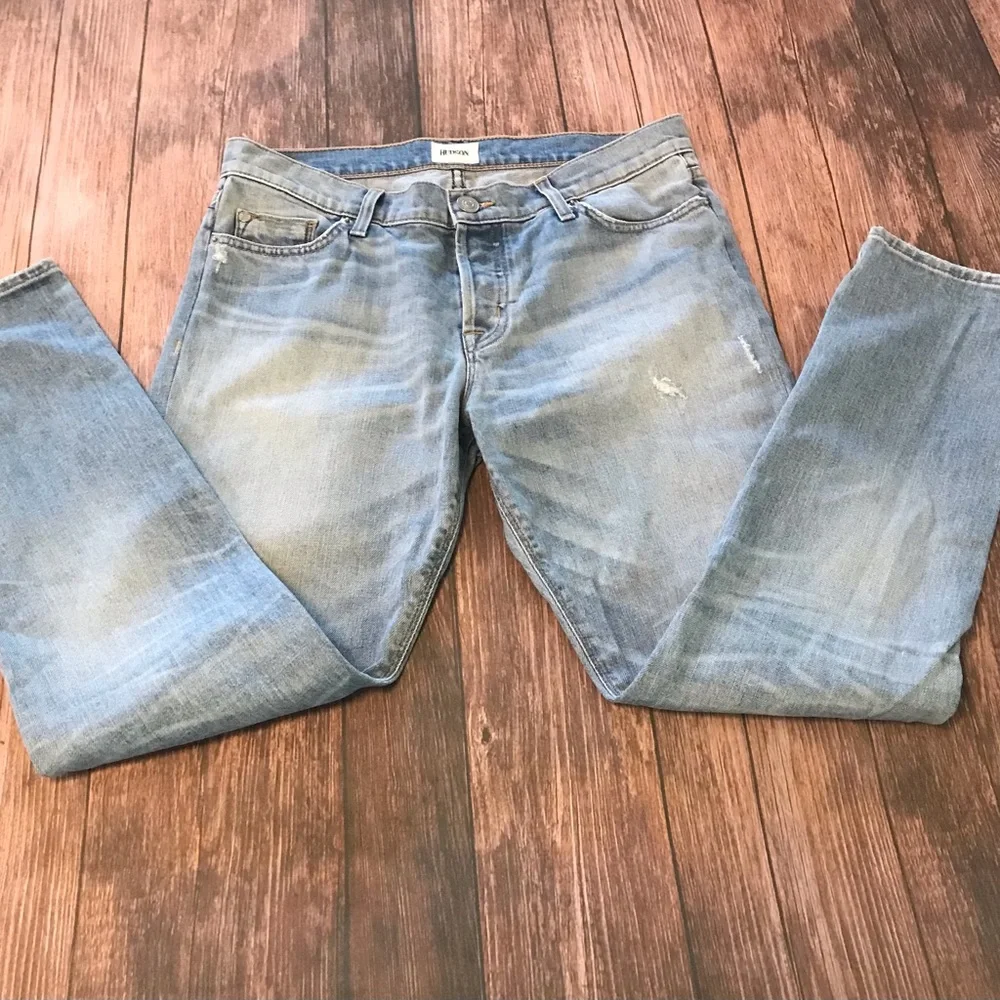 Hudson Riley Cropped Relax Straight Jeans Size 27 - Picture 11 of 11